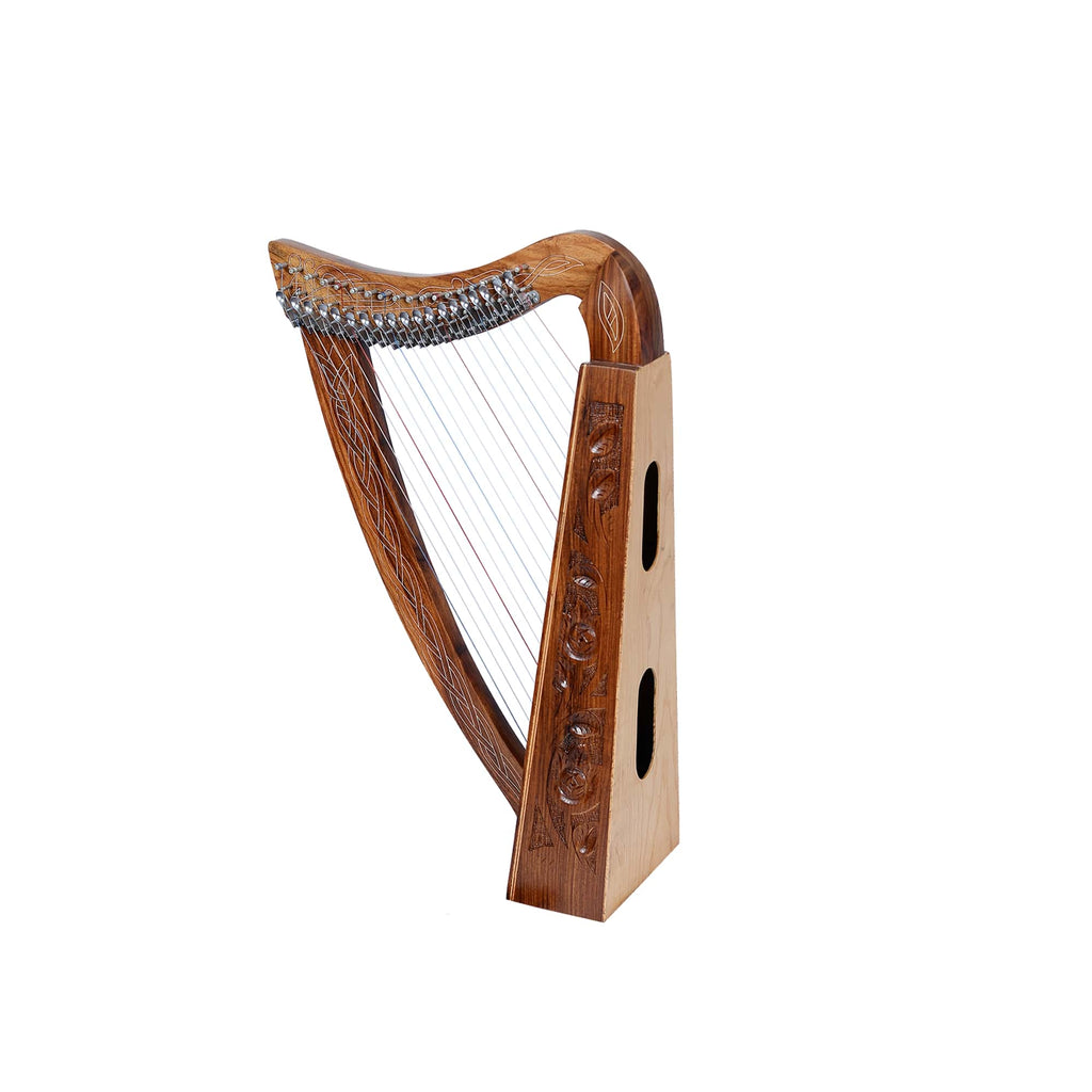 19 String Lever Harp – Celtic Irish with Bag & Tuner - Echo Harps