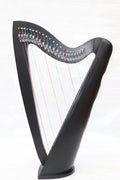 Musical Instrument Black Celtic Irish Lever Harp 22 Strings Free Extra Strings and Tuning key - Echo Harps